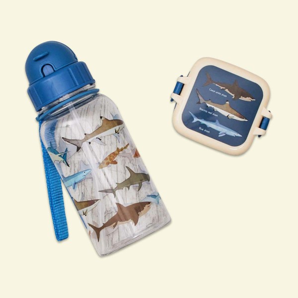 Snack Box & Trinkflasche, Sharks, 1