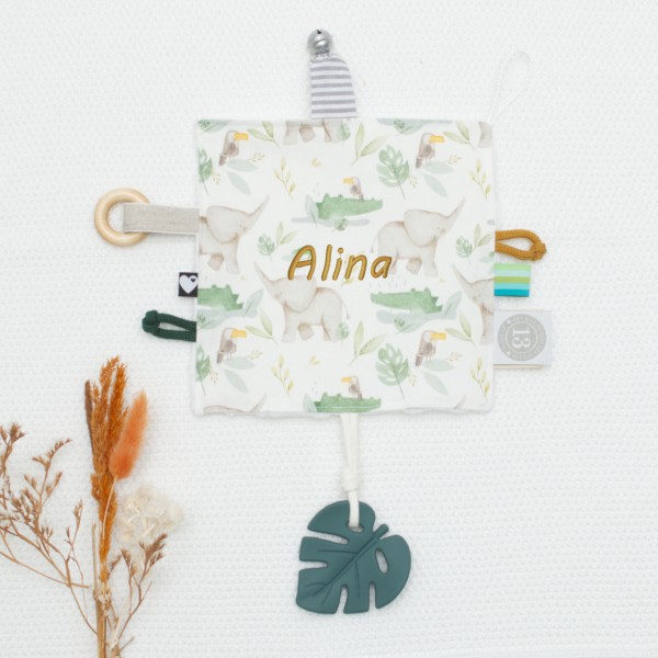 Doudou craquant pour bébé, Jungle