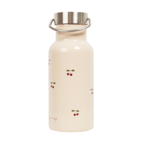 Kinder Trinkflasche Stahl Cherry 350ml
