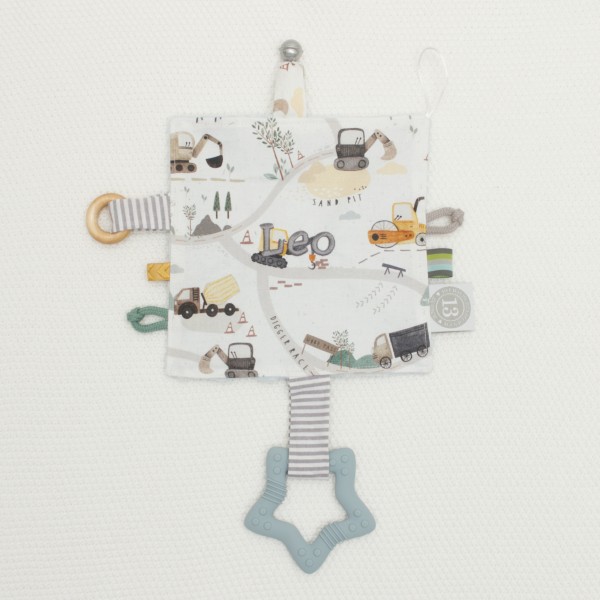 Knistertuch Baby, Baustelle