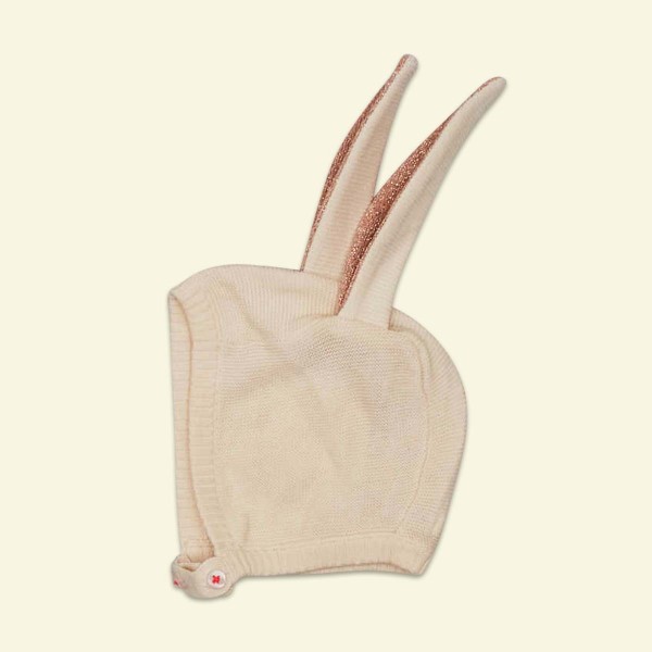 Baby Mützchen Hase, Rosa, 1