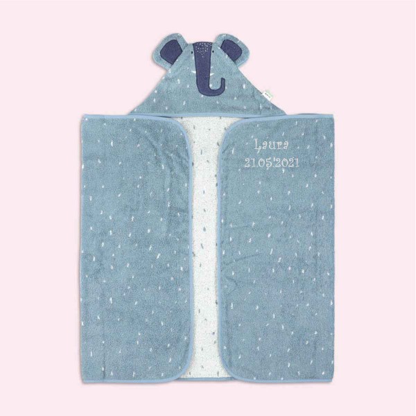 Big hooded Towel, Big, Mrs. Elephant, Trixie