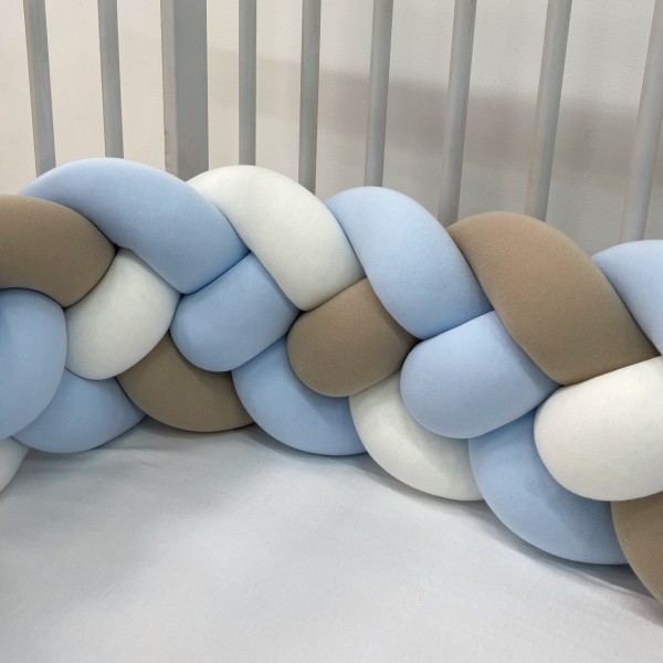 Bed snake &quot;Quattro&quot;, Blue