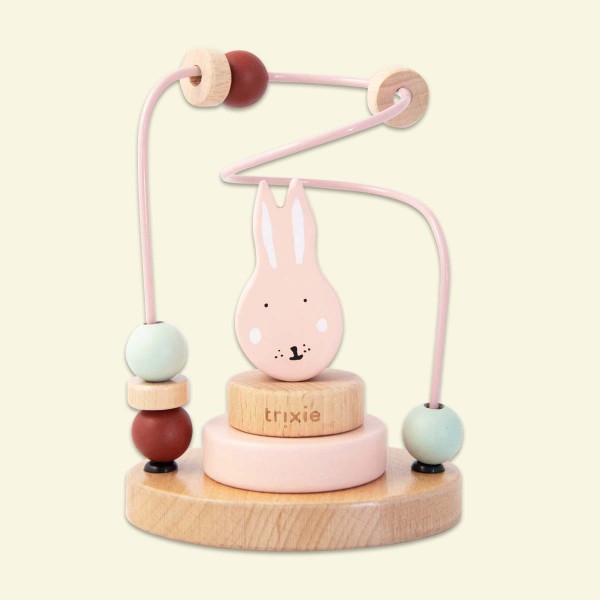 Wooden motor skills loop Mrs. Rabbit