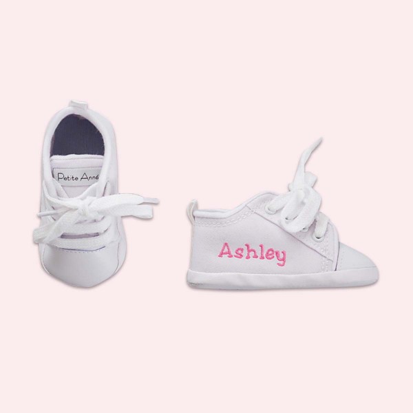 Baby shoes, White