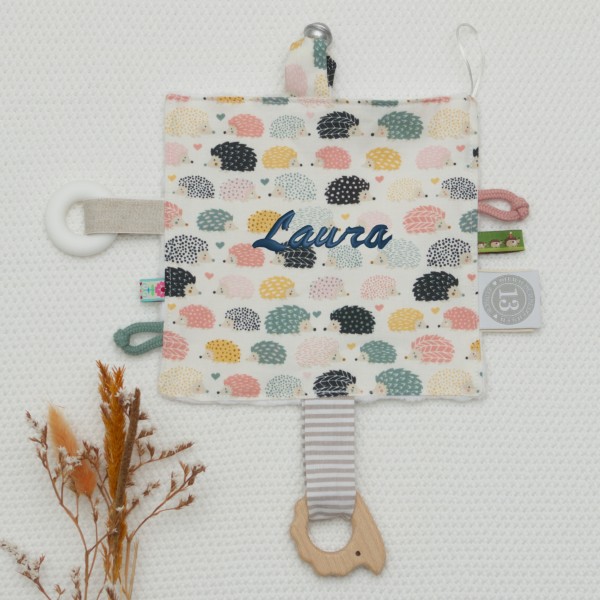 Papier froissé bébé, hérisson