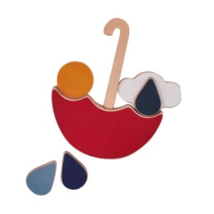 Umbrella - wooden stacking toy Umbrella - wooden stacking toy