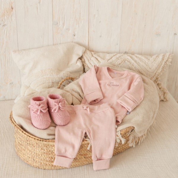 Gift Set 1st Outfit Mini Pink