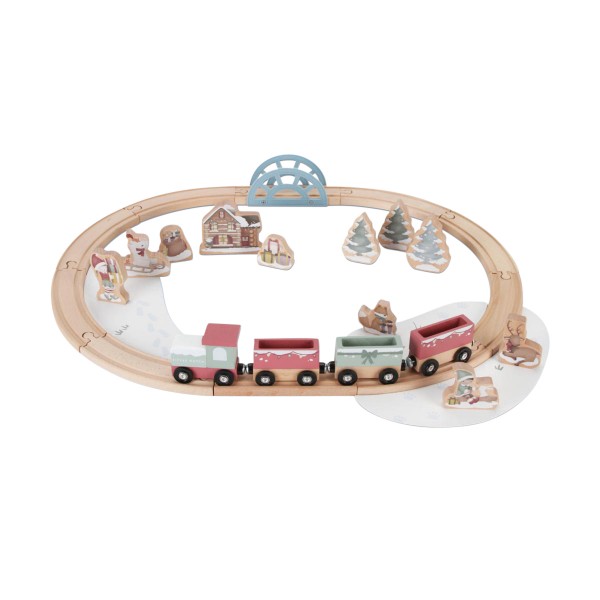 Holzeisenbahn Weihnachten