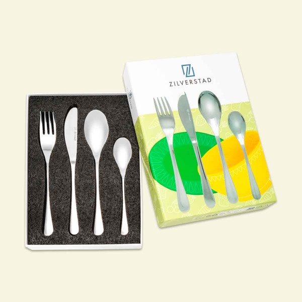 Four-piece children&#039;s cutlery set &#039;Classic&#039;