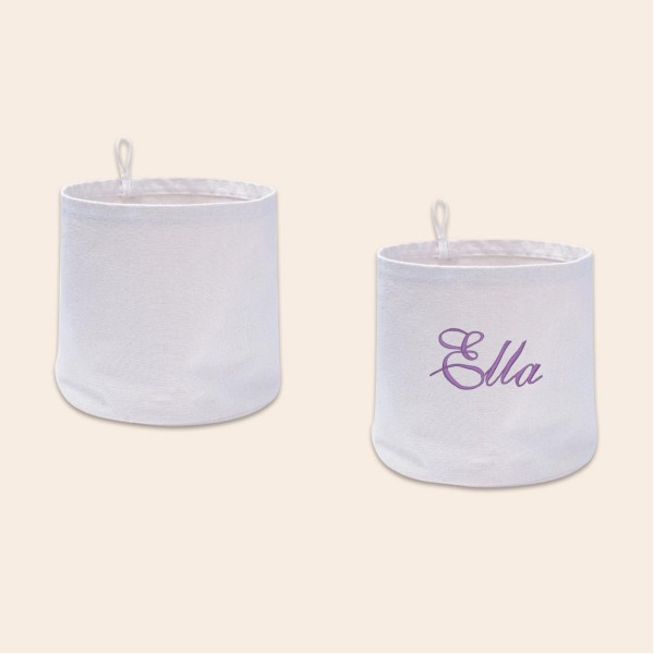 Storage Baskets Purple Set of 2, Kids Concept