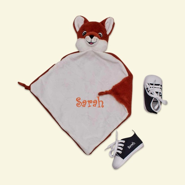 Schmusetuch & Babyschuhe, Fuchs, 1
