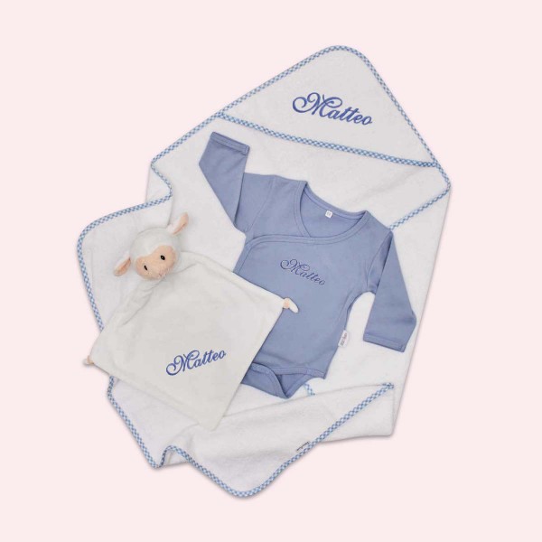 Essentials Babyset - Bathtime, blue