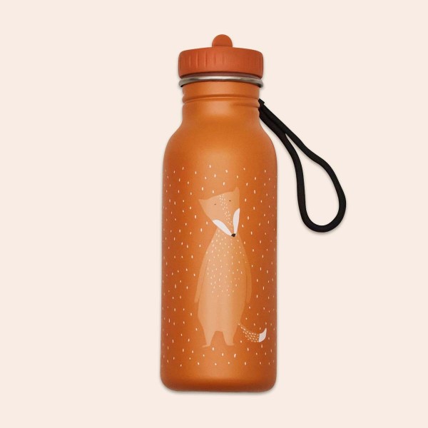 Grosse Stahltrinkflasche 500ml, Herr Fuchs, 1