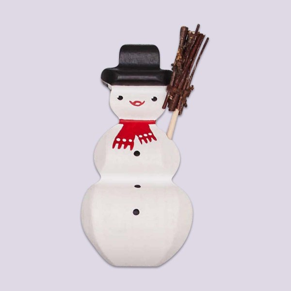 Schneemann, Holzfigur, Trauffer, 1