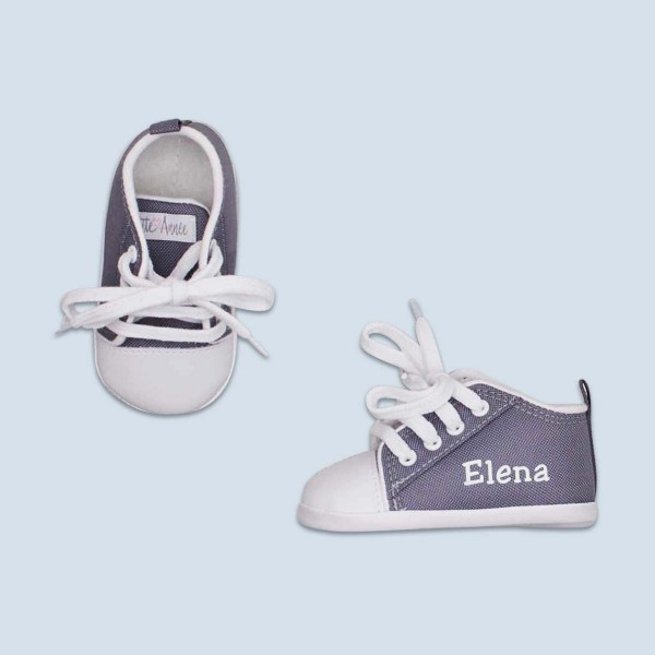 Babyschuhe Grau, 1