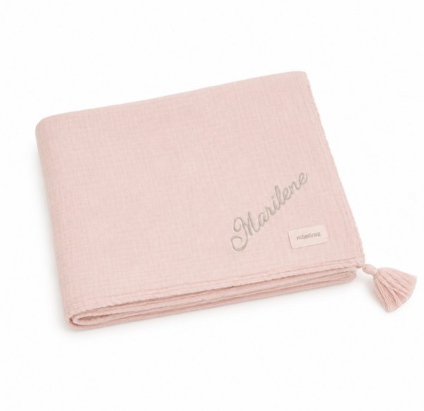 Babydecke Powder Pink