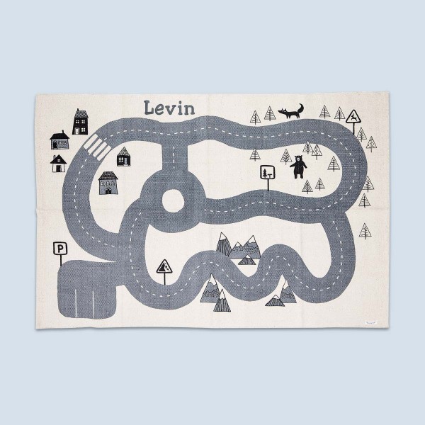 Road Play Rug, Bloomingville