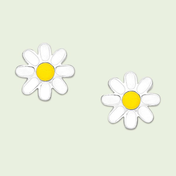 Earrings, flower