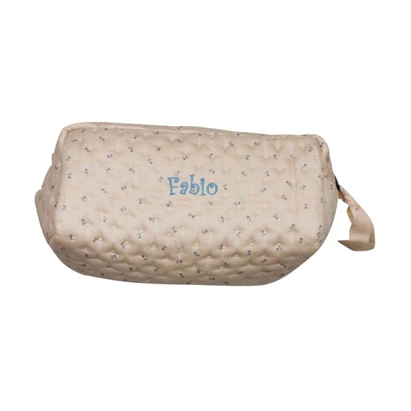 Toiletry Bag, Petit Bisou Blue