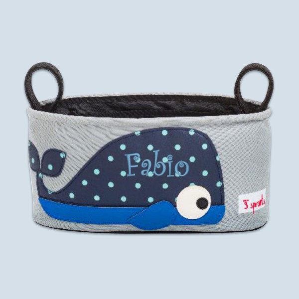 Pram bag, Whale, 3Sprouts