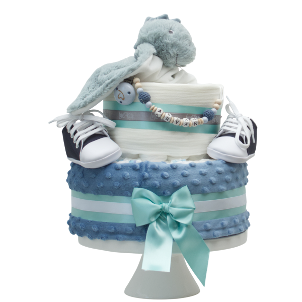 Nappy cake Dinosaur Medium, Love Kids