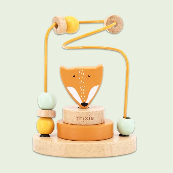 Wooden motor skills loop Mr. Fox, Trixie
