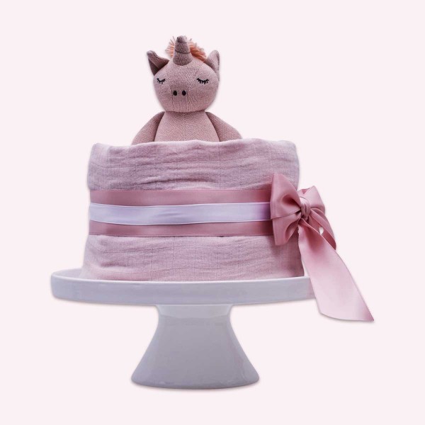 Diaper Cake Mini Unicorn