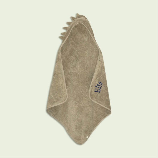 Hooded Towel, Dino, Konges Sløjd