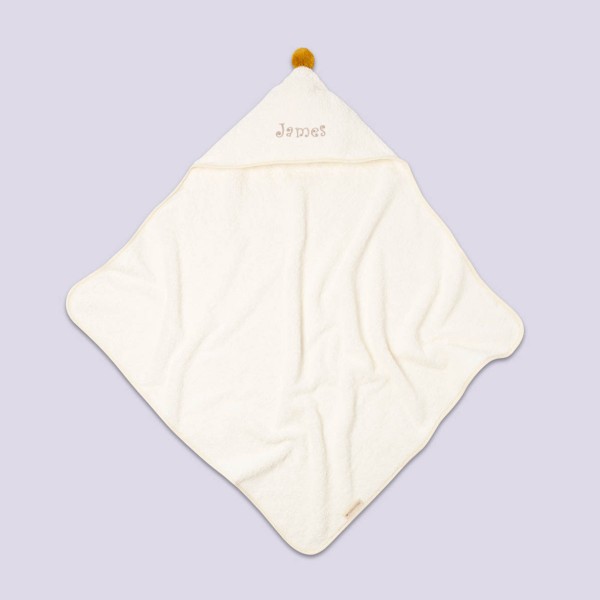 Hooded Towel, Offwhite