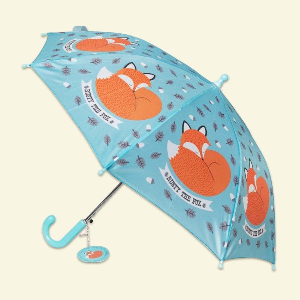 Regenschirm, Rusty der Fuchs, 1