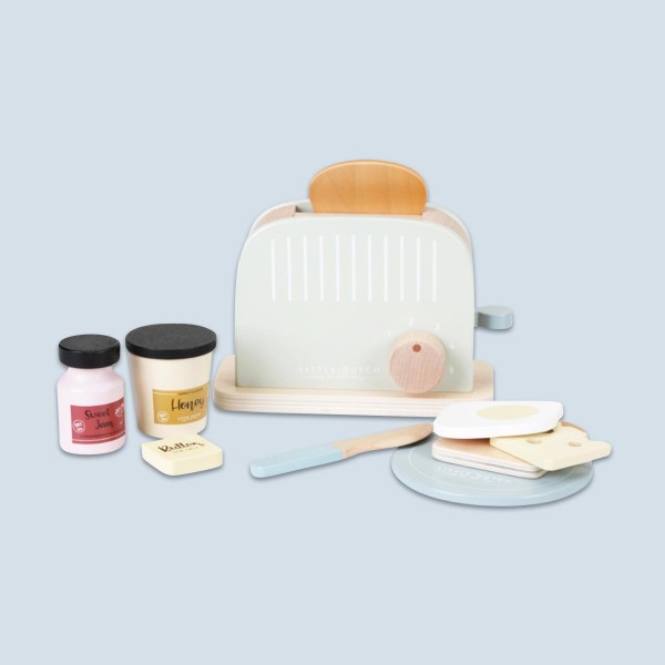 Toaster set 10-piece, Little Dutch