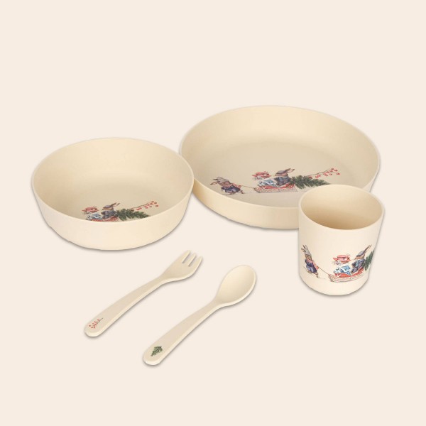Geschirr-Set, Merry Christmas, 5-Teilig, 1