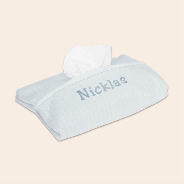 Wet Wipe Cover Pure Soft Blue, Little Dutch